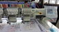 White Business Flat Embroidery Machine With Auto Cutter 12 Colors